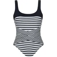 Sunflair Badpak zwart / wit