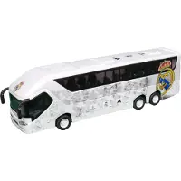 Bandai Real Madrid Cf Retrofriction With Side Doors Opening 1:50 Scale Bus Transparant Kinderen