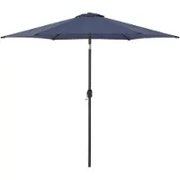 Casa.pro Tuin parasol Altino stokparasol Ø270x235 cm marineblauw