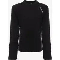 Mountain Peak kinder thermo shirt met lange mouwen - Zwart - Maat 128