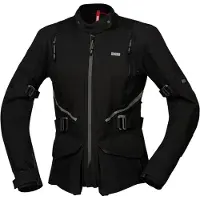 IXS Tourster-STX 1.0 Waterdichte Dames Zwart Textiele Motorjas Maat 5XL