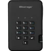 ISTORAGE diskAshur 2 Externe harde schijf (2,5 inch) USB-A 3.2 Gen 2 Zwart IS-DA2-256-2000-B