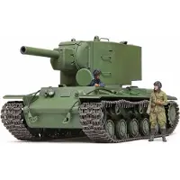 Tamiya Modelbouwpakket Militaire voertuigen - 35375 Russian Heavy Tank KV-2 Plastic - 1:35 - Modelbouw