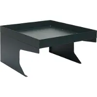 MCW Robotmaaier garage met plantenbak -G60, overkapping voor grasmaaiers, metaal 37x60x70cm ~ groen