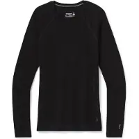 Smartwool - Women's Merino 250 Baselayer Crew Boxed - Merino-ondergoed XL, zwart