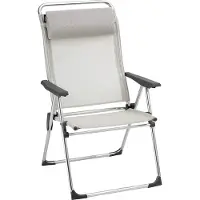 Lafuma Mobilier - Alu Cham Xl Batyline Iso - Campingstoel grijs