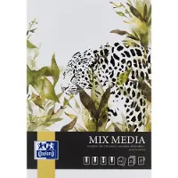 Oxford University Press mixed media blok - A4 - 25 vel - 225g