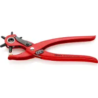Knipex Revolverponstang | 220 mm Lengte | Rood Poedergecoat - 90 70 220 SB