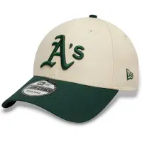 New Era Pet '9FORTY OAKATH' lichtbeige / donkergroen
