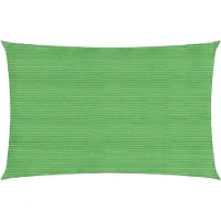 vidaXL Zonnezeil 160 g/m² 3x6 m HDPE lichtgroen
