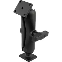RAM Mount Dubbele kogelbevestiging met rechthoekige AMPS-platen - C-maat medium RAM-141U