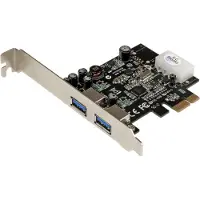 StarTech.com 2 Port PCI Express PCIe SuperSpeed USB