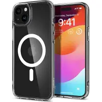 Spigen Ultra Hybrid MagSafe Apple iPhone 15 Hoesje Transparant Wit
