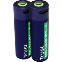 Trust 25584 oplaadbare AA-batterij voor huishoudelijk gebruik