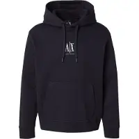 Armani Exchange Sweatshirt donkerblauw / wit