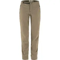 Fjall Raven Broek Women High Coast Trail Trousers Suede Brown W-Maat 42