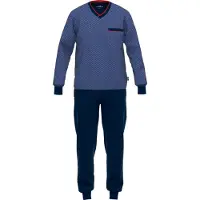 Götzburg pyjama blauw/donkerblauw male | Maat: S