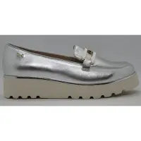 Nathan-Baume Dames Mocassin | Zilver | Maat: 40