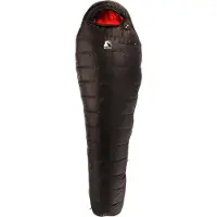 Alvivo - Ibex 900 - Donzen slaapzak 225 cm, zwart/bruin