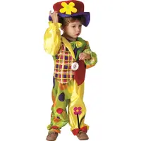 Boland kinderkostuum clown, 3-4 jaar