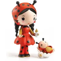 Djeco tinyly speelfiguur Coco & Minico - lieveheersbeestje pop.