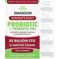 Swanson Health - Probioticum + Prebioticum voor Vrouwen, 60 vegetarische capsules