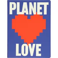 Nuuna Grafische L, planeet Liefde (22 x 16,5 cm, Gecontroleerd, Softcover)