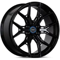 Vossen HF6-4 22x10 / 6x135 / ET-18 / Super Deep Face / 87.1 - Gloss Black Wheel