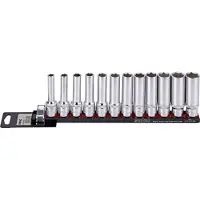 Sonic Doppenset 1/2", lang 12-dlg. op rail