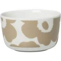 Marimekko Unikko kom 2,5 dl. Wit-beige