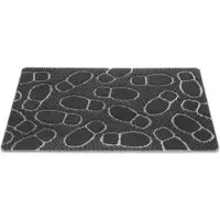 HQ Hamat Rubbermat Zwart 60 X 40 Cm