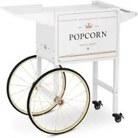 Usorteret Popcornkar - wit en goud