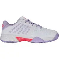 K-Swiss express light 3 clay tennisschoenen gravel dames wit-roze