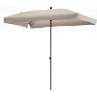 Intratuin Parasol Cuba Taupe 80+UV 210 X 140 Cm Gerecycled