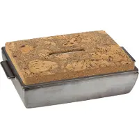 Dutchdeluxes Ovenschaal Rectangular Large Ceramic Platinum Matt
