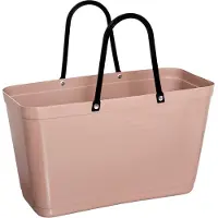 Hinza Tas Green Plastic L / - Picknickmanden Bio-kunststof Nougat - 58
