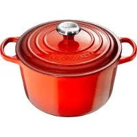 Le Creuset Braadpan Hoog 'Kersenrood' ø24cm / 5L