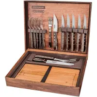 Tramontina Churrasco Grill-set Pak Van 15 - Besteksets Roestvrijstaal Brown - 60232129