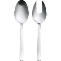 Fiskars Functionalform Salat 2 Pieces-matt Steel Bestekset