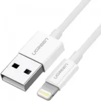 UGREEN - kabel - USB - Lightning MFI 1m 2,4A wit - (20728)