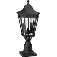 Elstead Lighting Mini LED Tuin Pilaar Cotswold Lane | 2X E14 Max 60W | IP44 (Outdoor) | Black