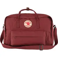 Fjällräven Weekendtas 'Kånken ' robijnrood / offwhite