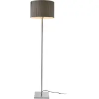Lux.pro Standaardlamp 'Coimbra', 151 cm, metalen staande lamp, grijs, 1xE27 []