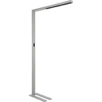 MAUL LED-vloerlamp MAULsirius kleurvariosensor, direct/indirect licht, traploos dimbaar, 80 W, 8750 lm, 3000-5500 K zilver