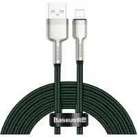 Baseus Cafule Usb Naar Lightning-Kabel, 2,4 A, 2 M (Groen)