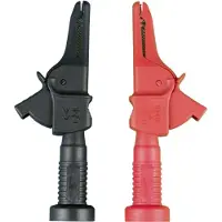 Gossen metrawatt KY95-3 Z110J Krokodillenklemmenset Bus 4 mm CAT III 1000 V Zwart, Rood 1 stuk(s)