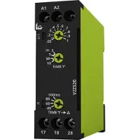 TELE 125300 V2ZS20 12-240V AC/DC Tijdrelais Multifunctioneel 1 stuk(s) Tijdsduur: 0.04 - 180 s 2x NO Piece