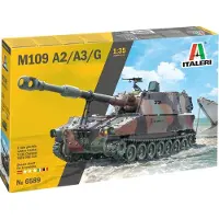 Italeri Modelbouwpakket Militaire voertuigen - 6589 M109 A2/A3/G Tank Plastic - 1:35 - Modelbouw