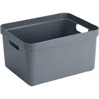 Sunware Sigma Home opbergbox - 32 liter - blauw/grijs