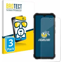BROTECT Screenprotector 3 Stuks voor Blackview BV5300 Pro (2023) Beschermglas transparant